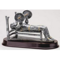 Male Bench Weightlifting Figure - 8"